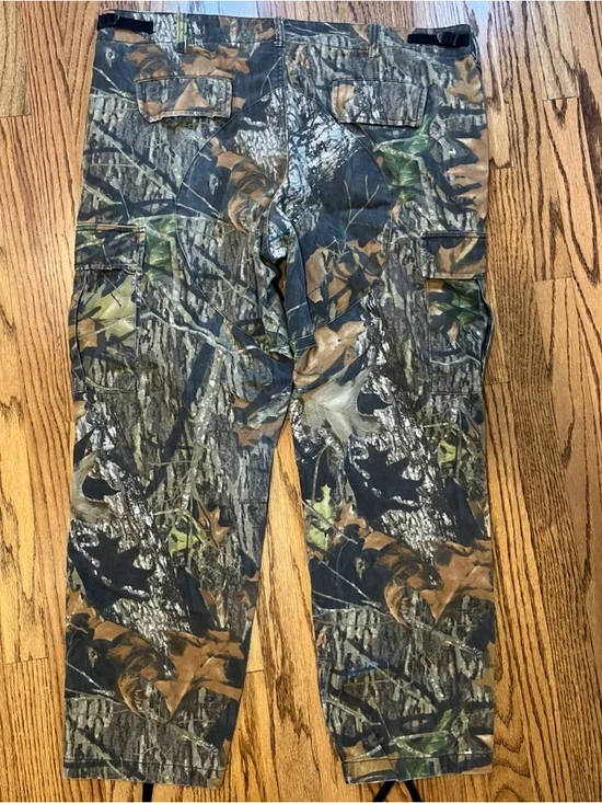 RedHead Mossy Oak Obsession Camo Pants Mens XL Hunting Carpenter Cargo 30" - Picture 6 of 11